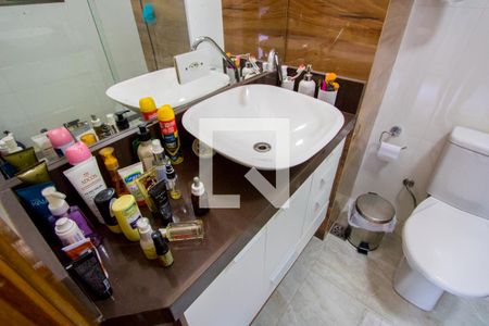 Apartamento para alugar com 80m², 2 quartos e 1 vagaBanheiro do quarto 1
