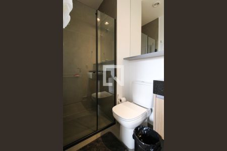 Studio para alugar com 44m², 1 quarto e 1 vaga Studio para alugar com 44m², 1 quarto e 1 vagaBanheiro
