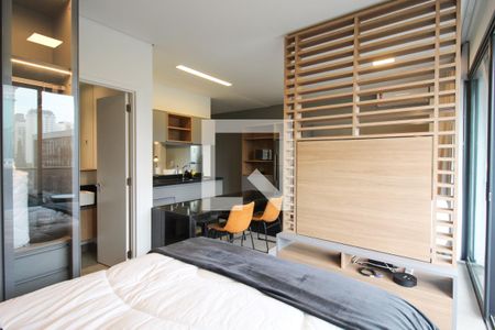 Quarto 1 de kitnet/studio para alugar com 1 quarto, 44m² em Vila Olímpia, São Paulo