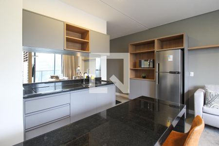 Studio para alugar com 44m², 1 quarto e 1 vaga Studio para alugar com 44m², 1 quarto e 1 vagaCozinha