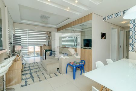 Sala de apartamento para alugar com 3 quartos, 80m² em Jardim Sabará, Porto Alegre