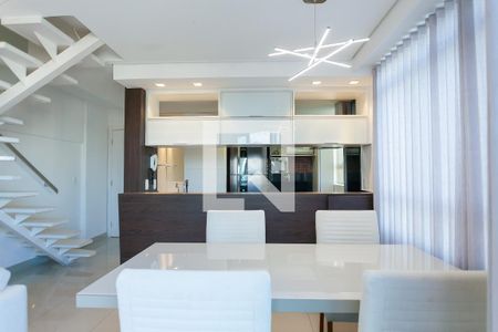 Sala de Jantar de apartamento para alugar com 2 quartos, 72m² em Vale do Sereno, Nova Lima