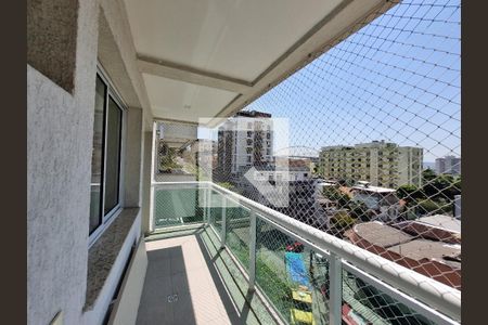 Varanda de apartamento à venda com 2 quartos, 42m² em Méier, Rio de Janeiro