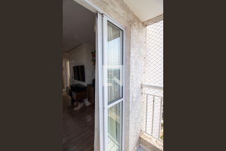 Varanda da Sala de apartamento à venda com 2 quartos, 40m² em Vila Campanela, São Paulo