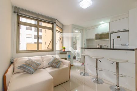 Sala de apartamento para alugar com 1 quarto, 42m² em Agronômica, Florianópolis