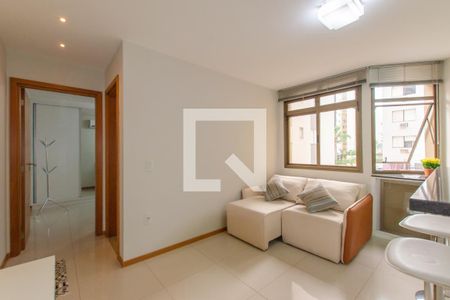 Sala de apartamento para alugar com 1 quarto, 42m² em Agronômica, Florianópolis
