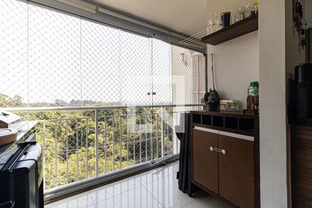 Varanda da Sala de apartamento para alugar com 3 quartos, 63m² em Vila Moraes, São Paulo