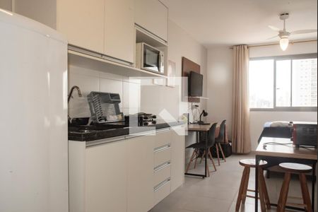 Studio para alugar com 24m², 1 quarto e sem vaga Studio para alugar com 24m², 1 quarto e sem vagaCozinha