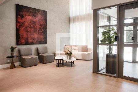 Studio para alugar com 24m², 1 quarto e sem vaga Studio para alugar com 24m², 1 quarto e sem vagaHall de Entrada