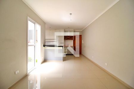 Sala de apartamento para alugar com 2 quartos, 76m² em Campestre, Santo André