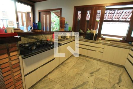 Cozinha  de casa à venda com 5 quartos, 531m² em Santos Dumont, Lagoa Santa