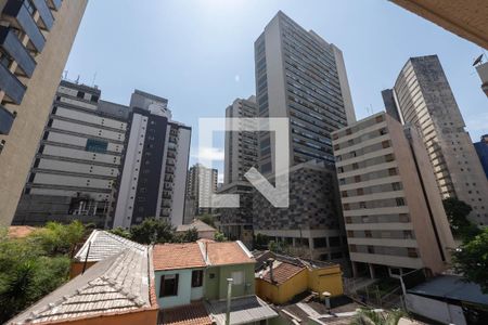 Studio para alugar com 27m², 1 quarto e sem vaga Studio para alugar com 27m², 1 quarto e sem vagaVista da Sacada