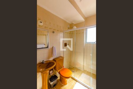 Banheiro de apartamento para alugar com 1 quarto, 55m² em Boqueirão, Praia Grande