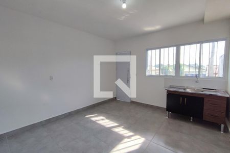 Sala - Cozinha - Quarto de kitnet/studio para alugar com 1 quarto, 28m² em Vila Progresso, Campinas