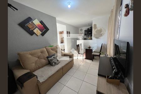 Sala de apartamento à venda com 2 quartos, 50m² em Distrito Industrial Doutor Hélio Pentagna Guimarães, Contagem