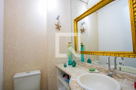 Lavabo de apartamento à venda com 3 quartos, 120m² em Vila Bastos, Santo André