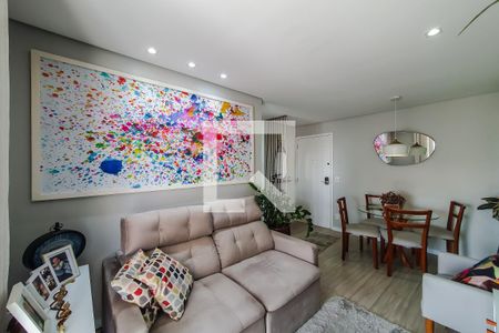 sala de apartamento à venda com 1 quarto, 45m² em Jardim Glória, São Paulo