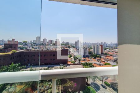 varanda vista de apartamento à venda com 1 quarto, 45m² em Jardim Glória, São Paulo
