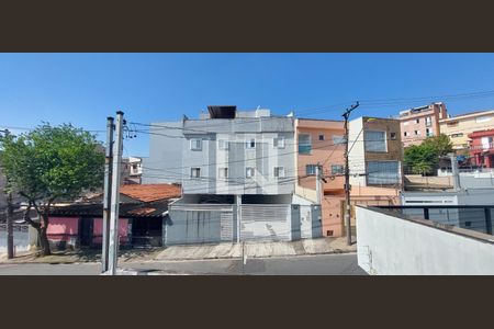 Vista Quarto 1 suíte de casa à venda com 3 quartos, 121m² em Vila Linda, Santo André