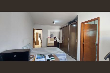 Quarto 1 suíte de casa à venda com 3 quartos, 121m² em Vila Linda, Santo André