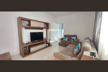 Sala de casa à venda com 3 quartos, 121m² em Vila Linda, Santo André