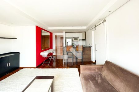 Sala de apartamento para alugar com 1 quarto, 55m² em Pinheiros, São Paulo