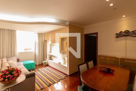 Sala de apartamento à venda com 3 quartos, 112m² em Alípio de Melo, Belo Horizonte
