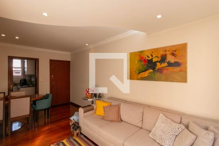 Sala de apartamento à venda com 3 quartos, 112m² em Alípio de Melo, Belo Horizonte
