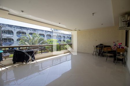 Varanda de apartamento à venda com 3 quartos, 121m² em Recreio dos Bandeirantes, Rio de Janeiro