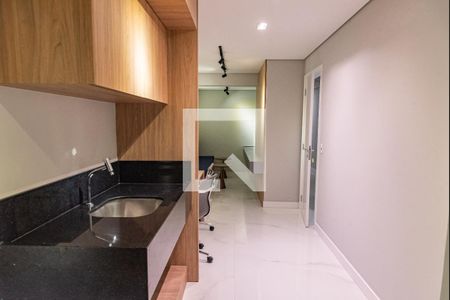 Studio para alugar com 25m², 1 quarto e sem vagaLavanderia/coworking