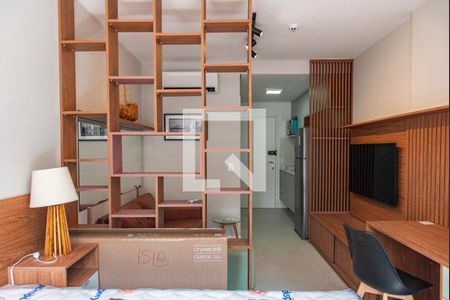 Sala/quarto de kitnet/studio para alugar com 1 quarto, 25m² em Vila Mariana, São Paulo