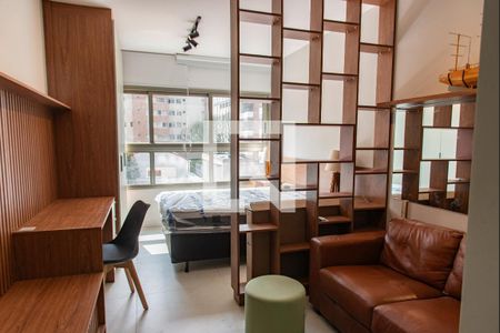 Sala/quarto de kitnet/studio para alugar com 1 quarto, 25m² em Vila Mariana, São Paulo
