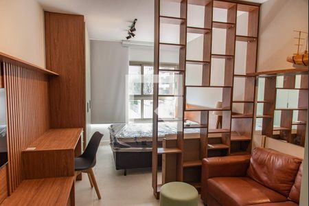 Sala/quarto de kitnet/studio para alugar com 1 quarto, 25m² em Vila Mariana, São Paulo