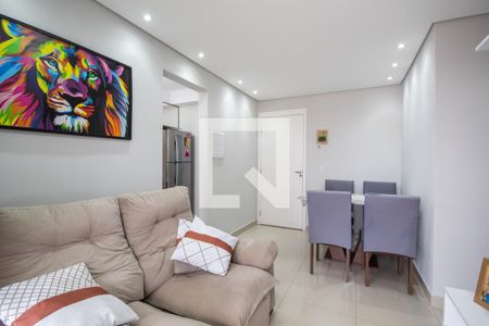 Sala de apartamento à venda com 2 quartos, 50m² em Vila Yolanda, Osasco