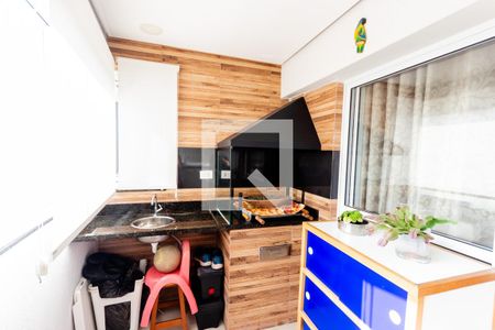 Varanda 2 de apartamento à venda com 2 quartos, 70m² em Campestre, Santo André