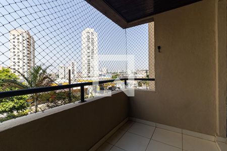 Varanda da Sala de apartamento para alugar com 3 quartos, 70m² em Vila Moinho Velho, São Paulo