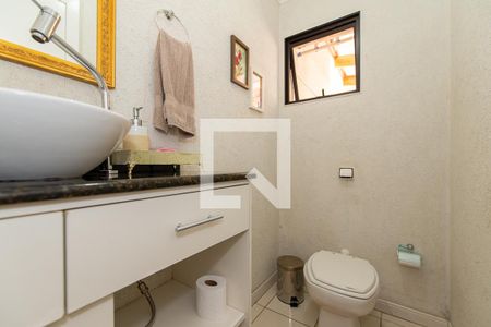 Lavabo de casa de condomínio para alugar com 4 quartos, 160m² em Santa Cândida, Curitiba