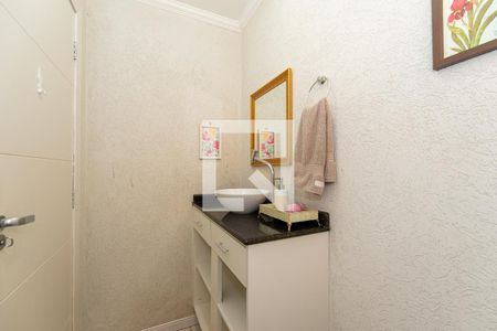 Lavabo de casa de condomínio para alugar com 4 quartos, 160m² em Santa Cândida, Curitiba