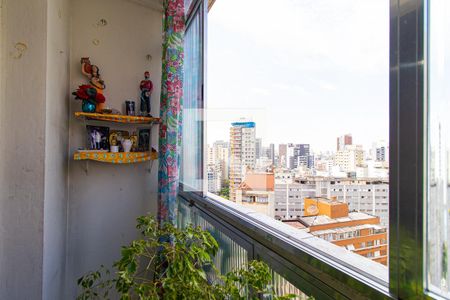 Varanda de apartamento à venda com 1 quarto, 46m² em Bela Vista, São Paulo