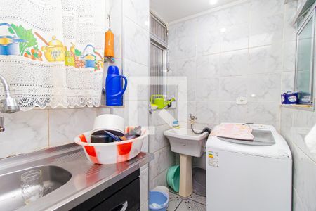 Apartamento à venda com 46m², 1 quarto e sem vagaCozinha e Área de Serviço