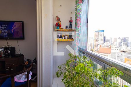 Varanda de apartamento à venda com 1 quarto, 46m² em Bela Vista, São Paulo