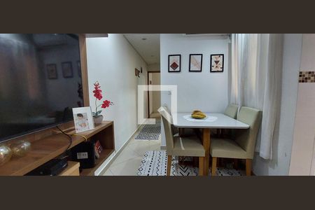 Sala de apartamento à venda com 2 quartos, 51m² em Parque Novo Oratório, Santo André
