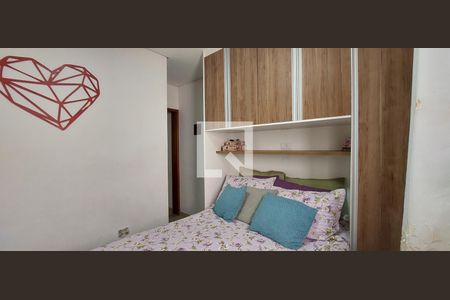 Quarto 1 suíte de apartamento à venda com 2 quartos, 51m² em Parque Novo Oratório, Santo André