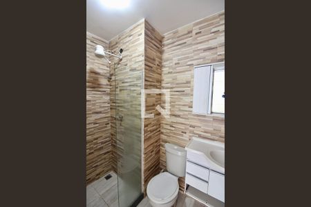 Banheiro Social de kitnet/studio para alugar com 1 quarto, 50m² em Recreio dos Bandeirantes, Rio de Janeiro