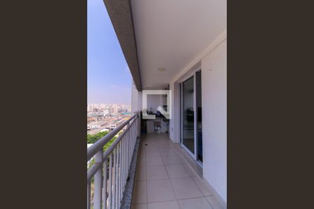 Varanda de apartamento para alugar com 2 quartos, 57m² em Brás, São Paulo
