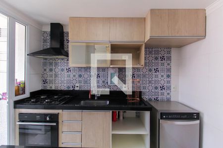 Cozinha de apartamento para alugar com 2 quartos, 57m² em Brás, São Paulo
