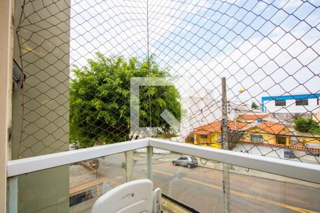 Varanda do Quarto 1  de apartamento à venda com 2 quartos, 140m² em Paraíso, Santo André