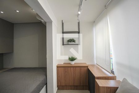 Studio à venda com 28m², 1 quarto e 1 vagaStudio