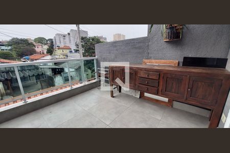 Varanda Sala 2 jantar  de casa à venda com 3 quartos, 153m² em Vila Humaita, Santo André