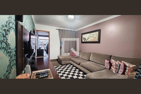Sala 1 estar de casa à venda com 3 quartos, 153m² em Vila Humaita, Santo André